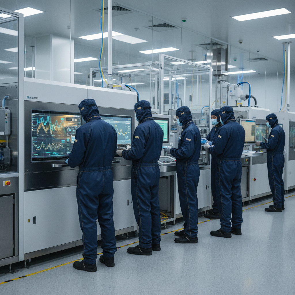 TSMC 2nm 공정 파운드리 생산 라인 시각화