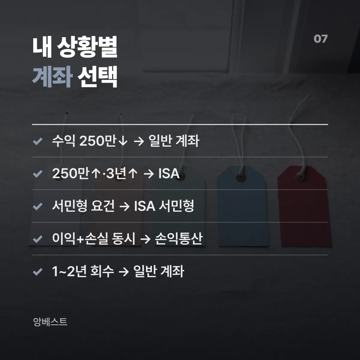 해외주식 양도세 절세 전략 ISA 개설 체크리스트